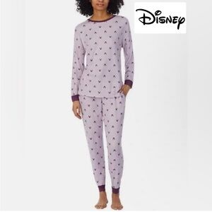 Disney Minnie Mouse Pajamas Set PJ - Women’s Size XXL - Light Pink Purple